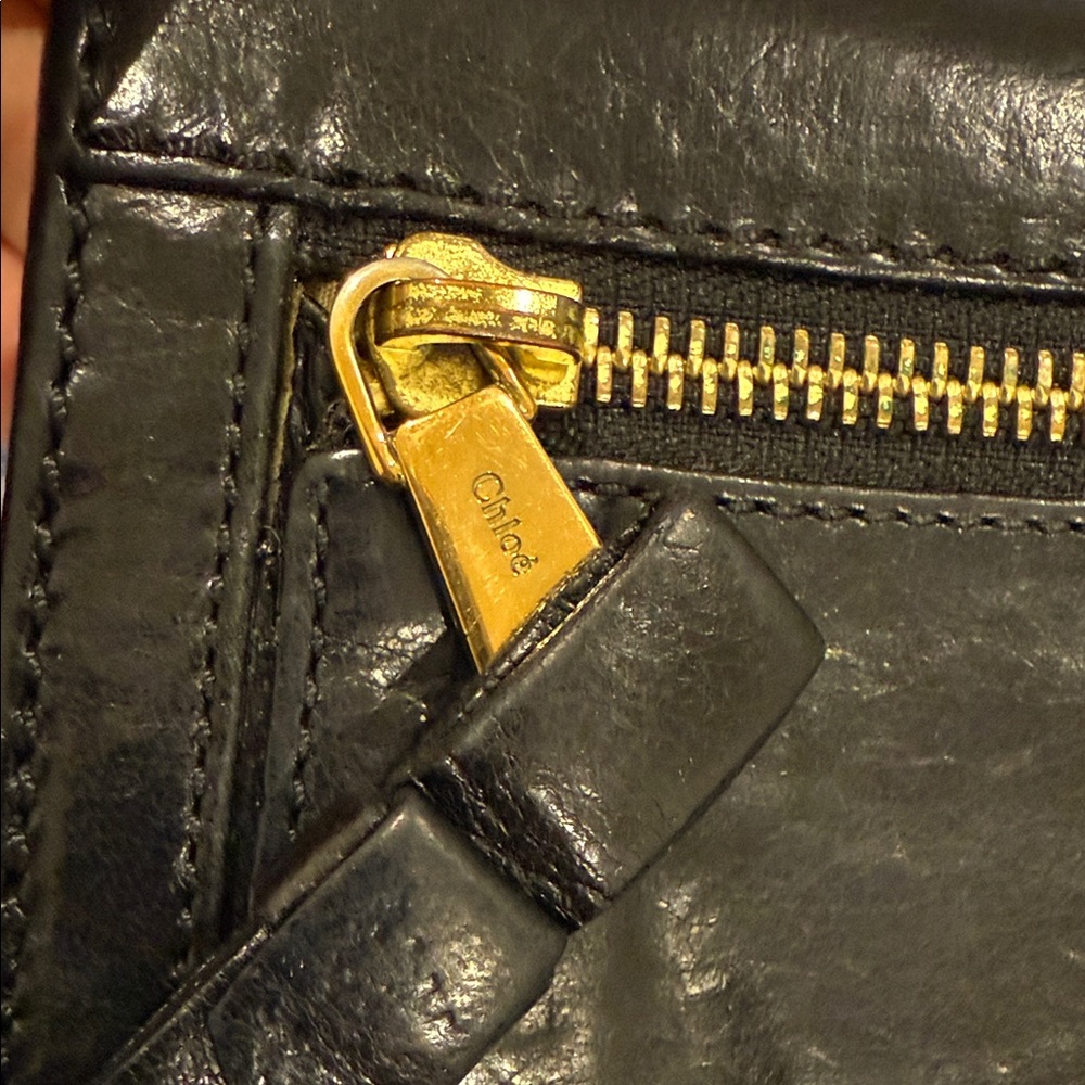 Chloé Black Leather Wallet - Picture 7 of 9
